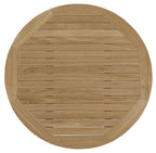 Modway Marina Premium Grade A Teak Wood Outdoor Patio Round Coffee Table in Natural