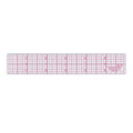 Westcott W-10 6-Inch 8Ths Graph Ruler, Transparent, Plastic, 1 X 6 In