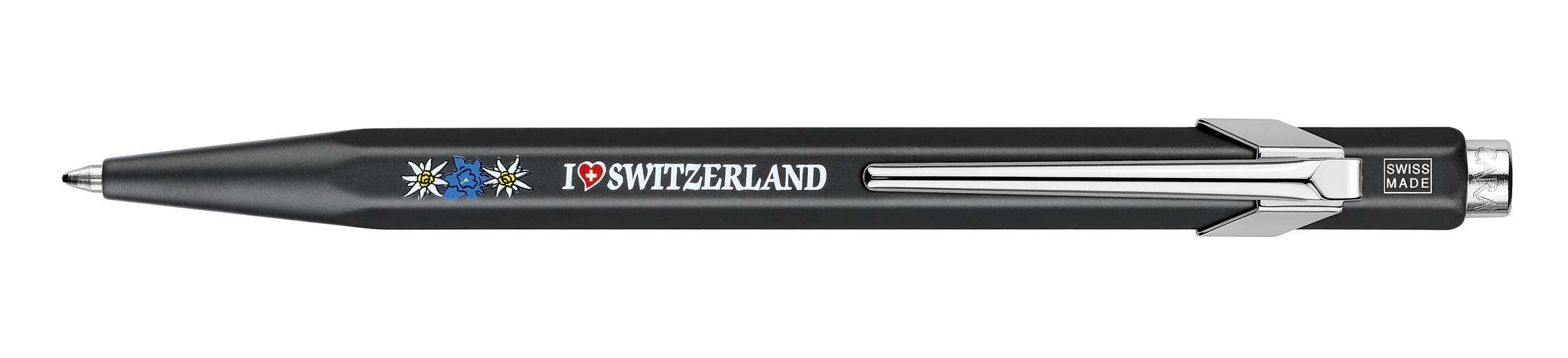 Caran D'Ache 849 Popline Totally Swiss Ballpoint Pen Edelweiss Nf0849-769