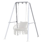 G Taleco Gear Hammock Chair Stand,Heavy-Duty Steel Hammock Stand,300Lbs Multi-Use Swing Stand For Outdoor Indoor,Hammock Chair N