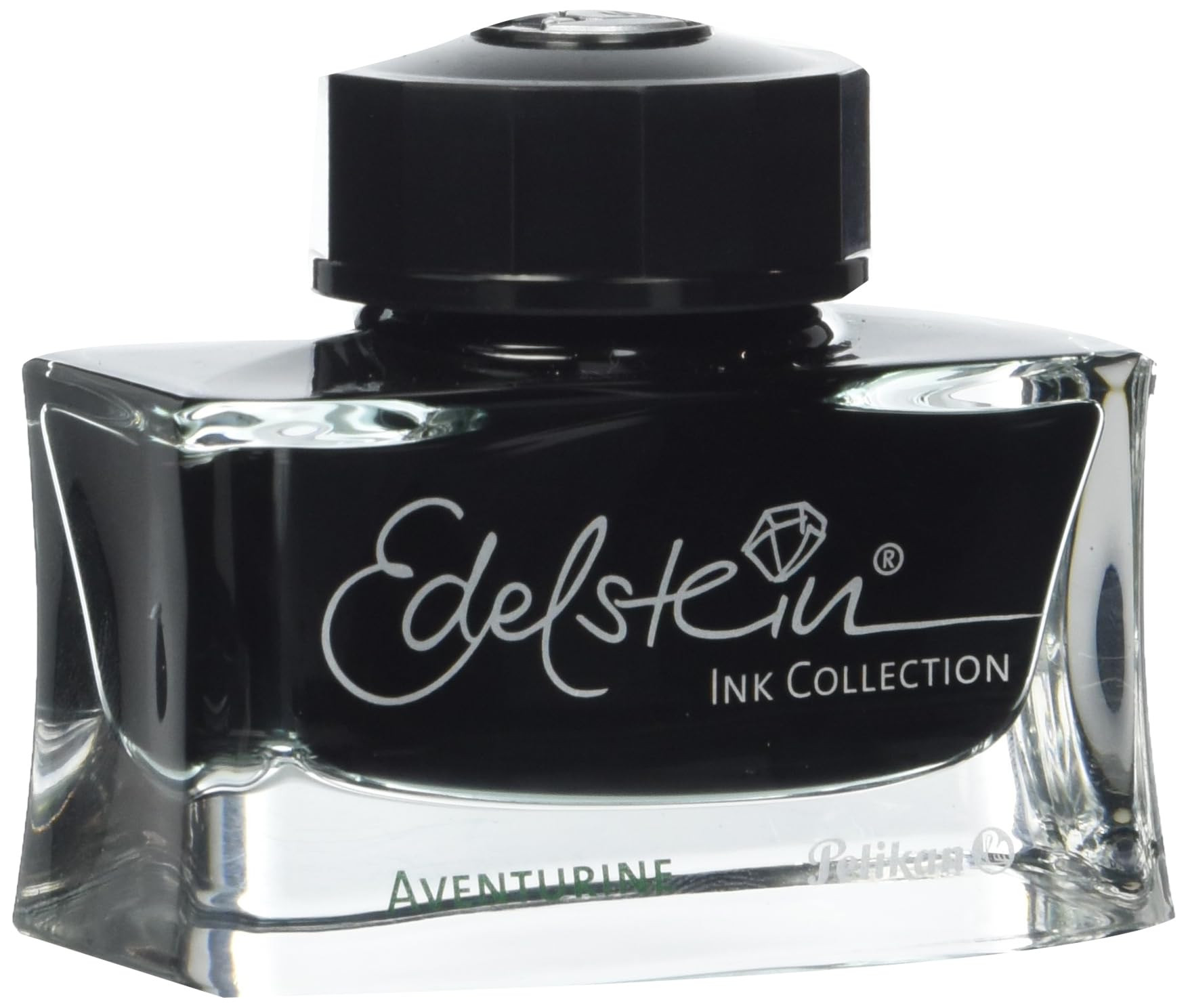 Pelikan Edelstein Bottled Ink For Fountain Pens, Aventurine Green, 50Ml, 1 Each (339366)