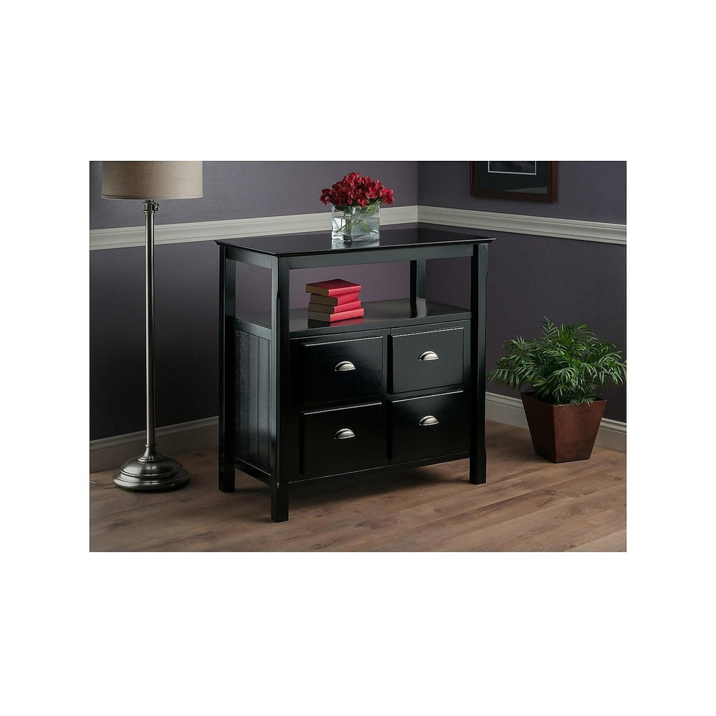 Winsome Timber 36-Inch W Buffet, Black, Each (20236)