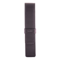 Diloro Leather Single Pen Case Pencil Pouch Holder For One Fountain Ballpoint Rollerball Pen And Pencil (Brown)