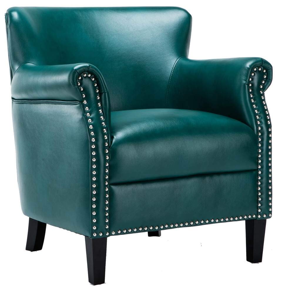 Comfort Pointe Club Chair In Teal