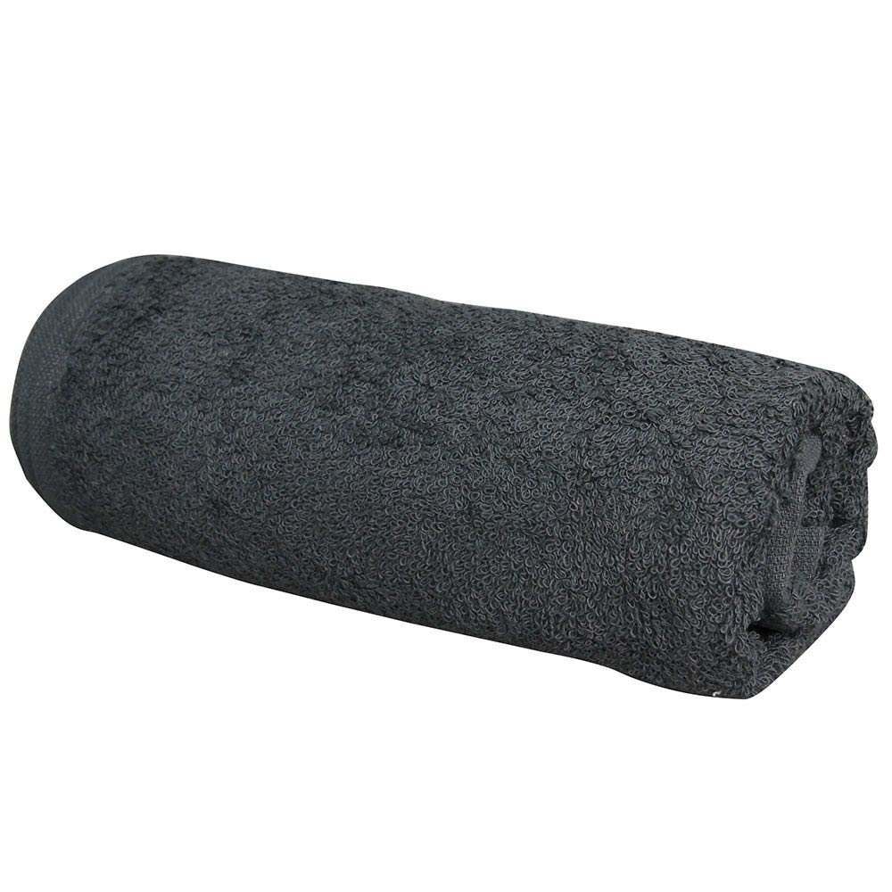 Forpro Professional Collection Premium Bleach Tough Salon Towels, Cool Grey, 100% Cotton, Bleach-Proof Towels, Stain Resistant,