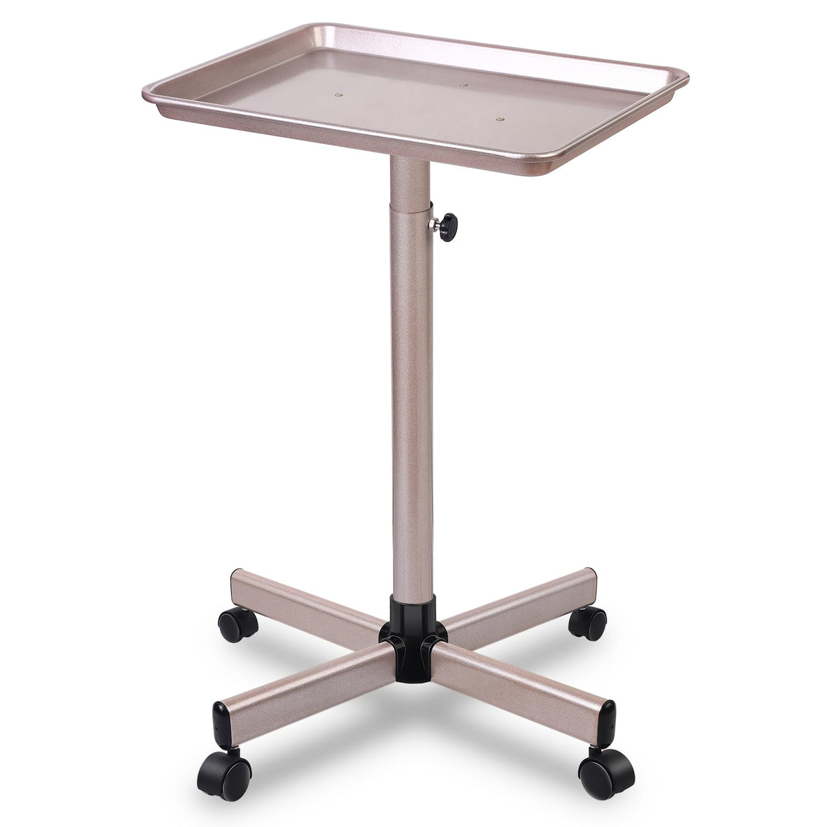 Wuissvnb Salon Tray, Salon Tary on Wheels, Height Adjustable Salon Tray, Aluminium Salon Tray Use As Salon Tray, Tattoo Tray, De