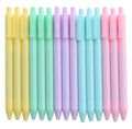 Yansanido Fluent Writting Pen, 15 Pcs 0.5Mm Black Ink Rolling Ball Cute Gel Ink Pen For Student And School Office Supplies(15)