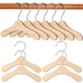 UKCOCO Pet Clothes Rack, with 10 Solid Wood Hangers, WrinkleFree Storage for Small Dogs & Cats, TravelReady Mini Wardrobe