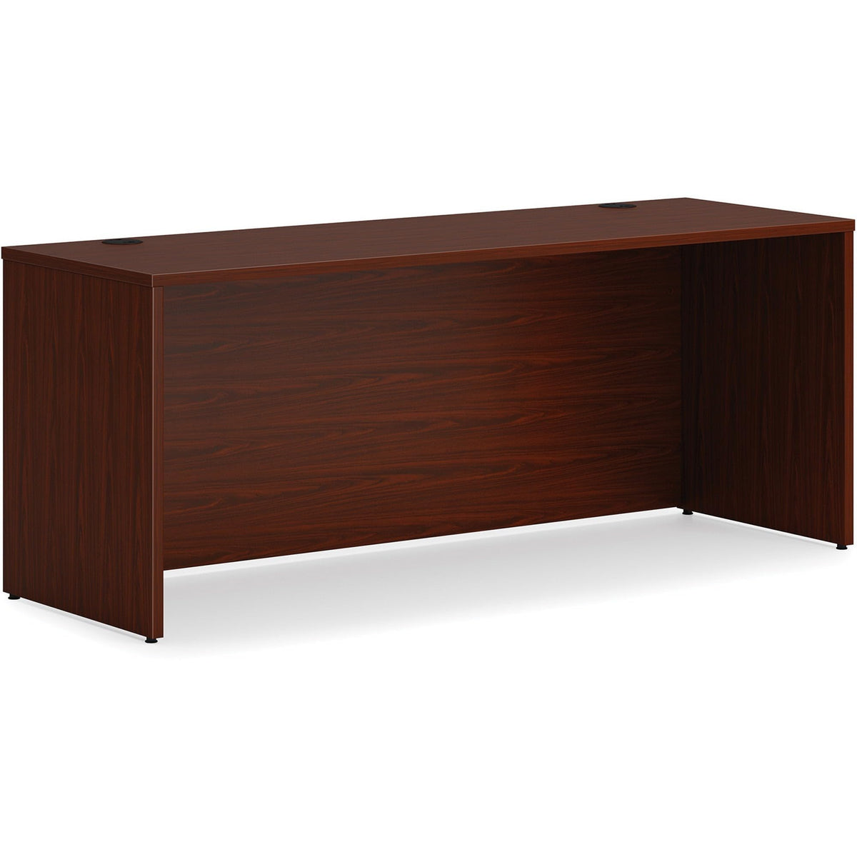 HON HONLCS7224LT1 72 in. Shell Credenza Mahogany, Brown