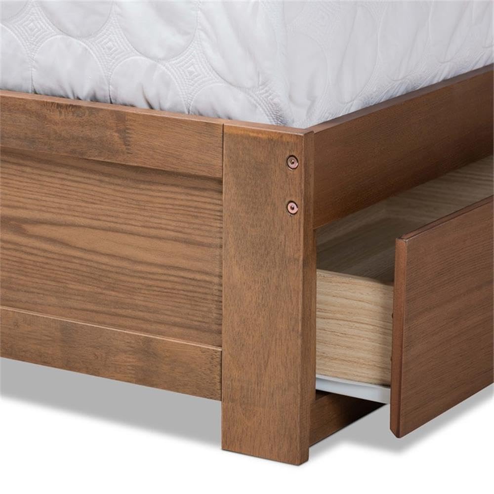 Baxton Studio Aras Platform Storage Bed - Thumbnail 3