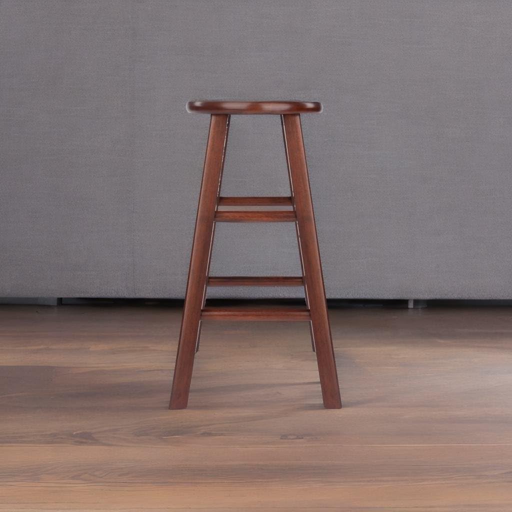 Ergode Element Counter Stools, 2-Pc Set, Walnut