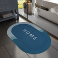 StapX Water Absorbing Mat for Bathroom | Super Absorbent Quick Dry Water soak Rubber Backed AntiSlip Floor Mat Non Slip Bath ma