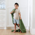 Saranoni Super Soft Comfy Bamboni Blanket For Kids And Teens 40' X 60' (Olive, 40' X 60')