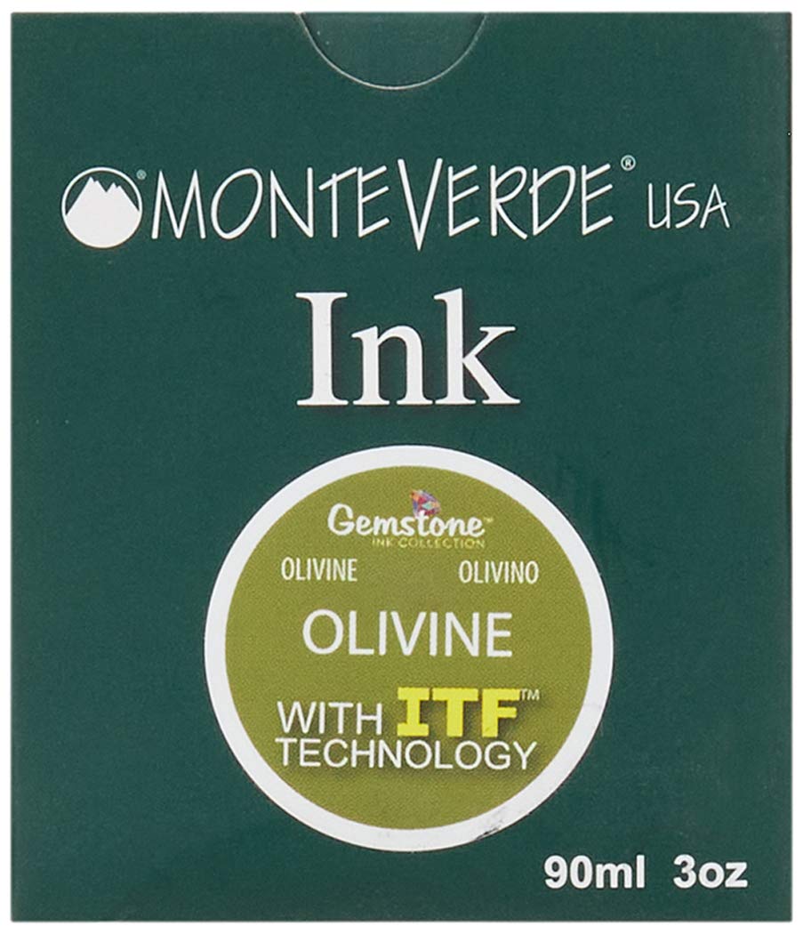 Monteverde Bottle Ink, 90Ml, Olivine (G308Ol)