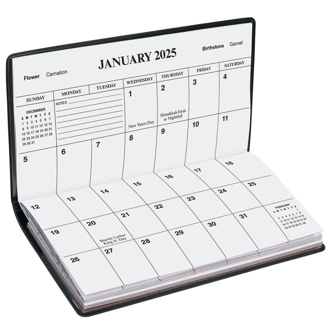 2 Year Planner Calendar Refill - Pocket Sized Calendar Insert - Ideal For Purses, Briefcases, Or Backpacks - 6  Inches X 3 5/8 I