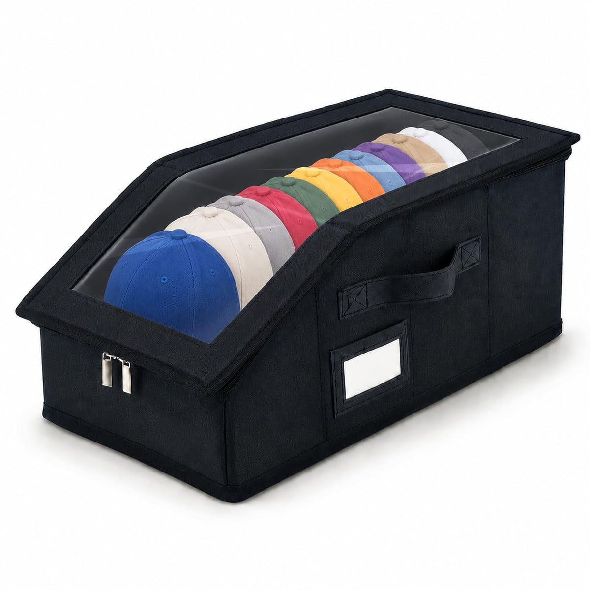 1 Pack Small Hat Storage for Baseball Caps Stackable Hat Organizer Box