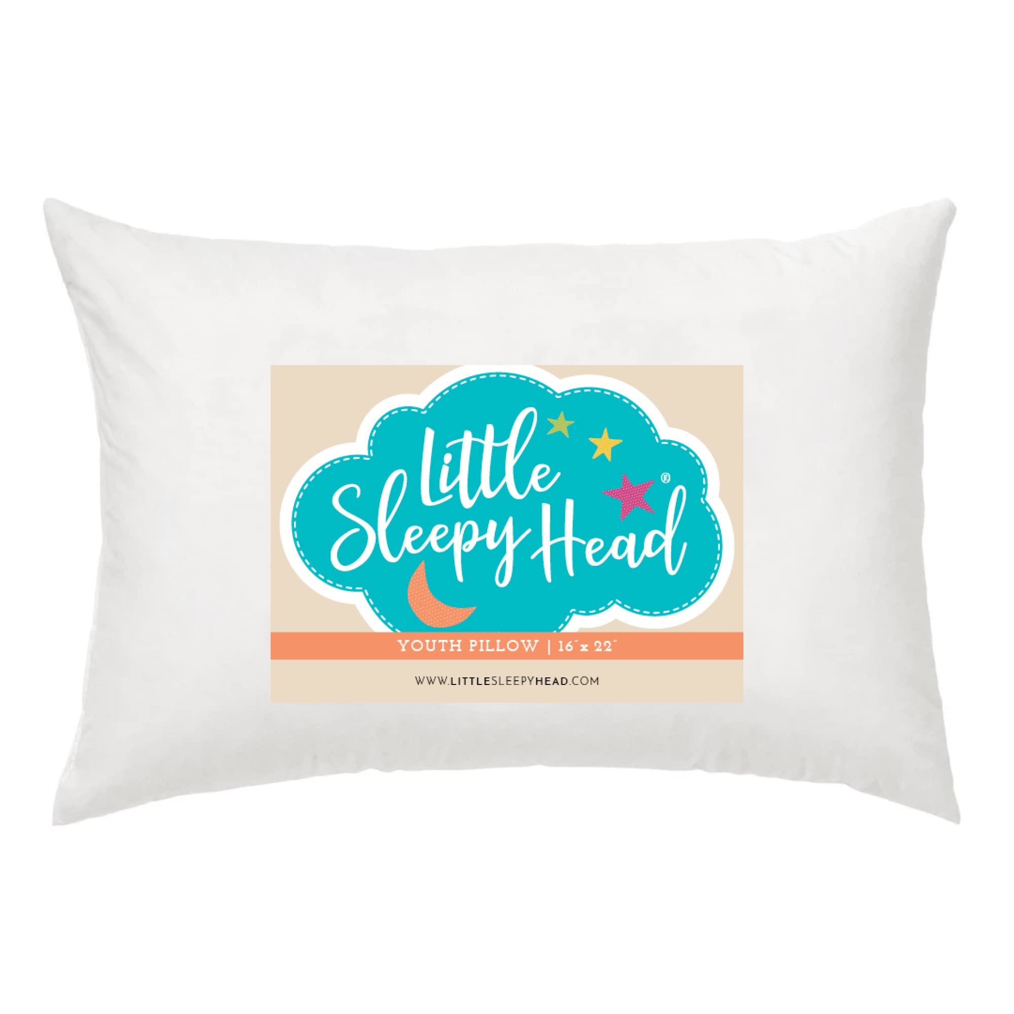 Youth Pillow - 16 X 22 - Soft & Hypoallergenic - Better Sleep For Kids - Perfect Size - Backed By Our Love The Fluff Guarantee (