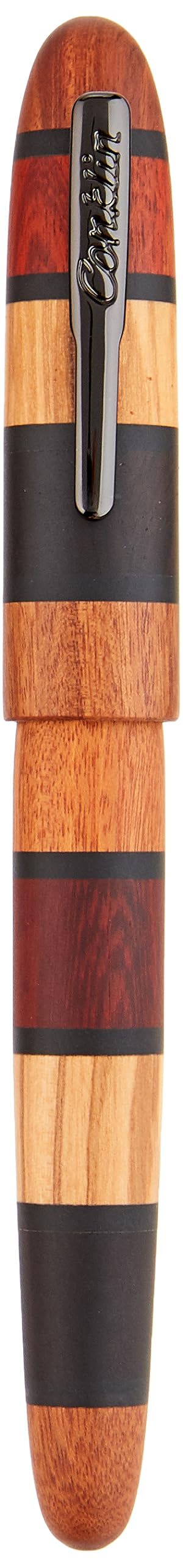 Conklin All American Quad Wood Limited Edition 398 Rollerball Pen - A Luxury Pen For Journaling, Autographs, And Memorable Gifts