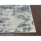 Rizzy Home Alora Decor Glamour 5'3"X7'6" Gray/Teal/Gray/Rust/Blue Power-Loomed Area Rug