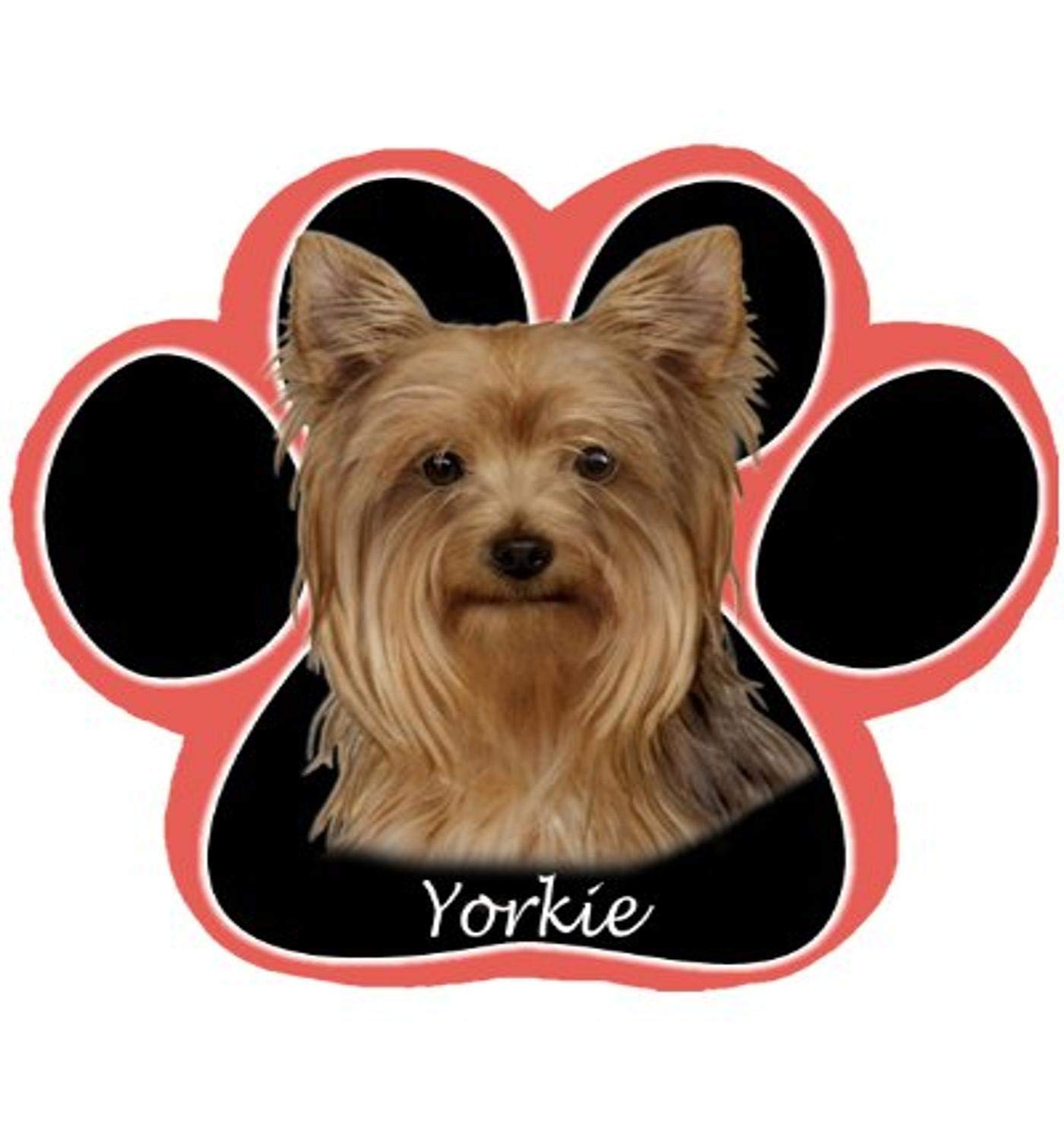 Yorkie Dog Paw Non-Slip Mousepad