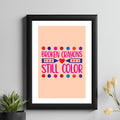 Master Flame Happiness Positivity with Quotes Aesthetic Wall Art Poster for Cafe, Restaurants, Living Room, Home & Wall Decor Fr