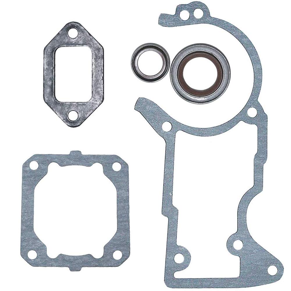 Crankcase Cylinder Muffler Gasket Oil Seal Kit Fits Stihl 044 Ms440 Chainsaw Replaces 11280071050 1128-007-1050