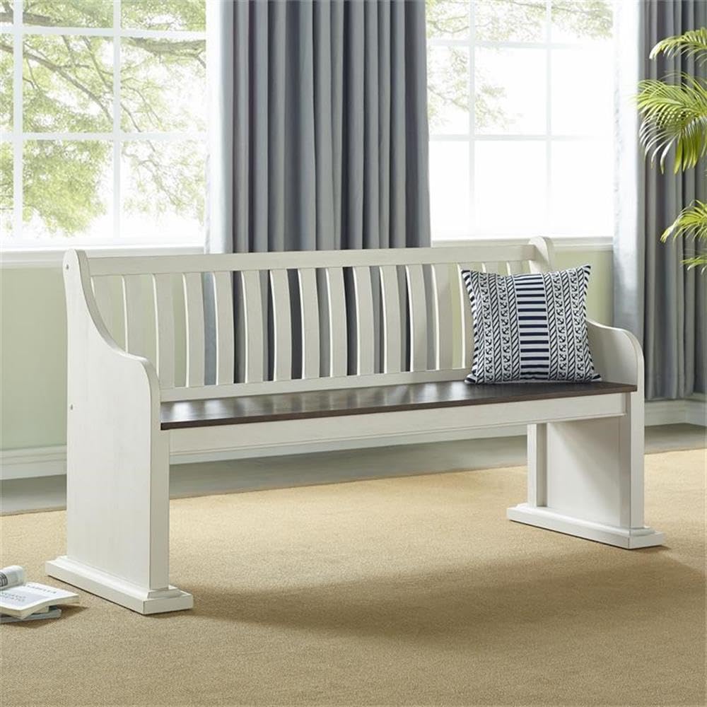 Steve Silver Joanna Back Bench, 67.5 x 23 x 35, Schoolhouse Styling (JA500BNB)