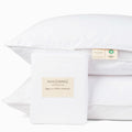 Makemake Organics Organic Pillow Protector (Set Of 2) Gots Certified Organic Cotton Pillow Cases Zippered Natural Breathable Saf