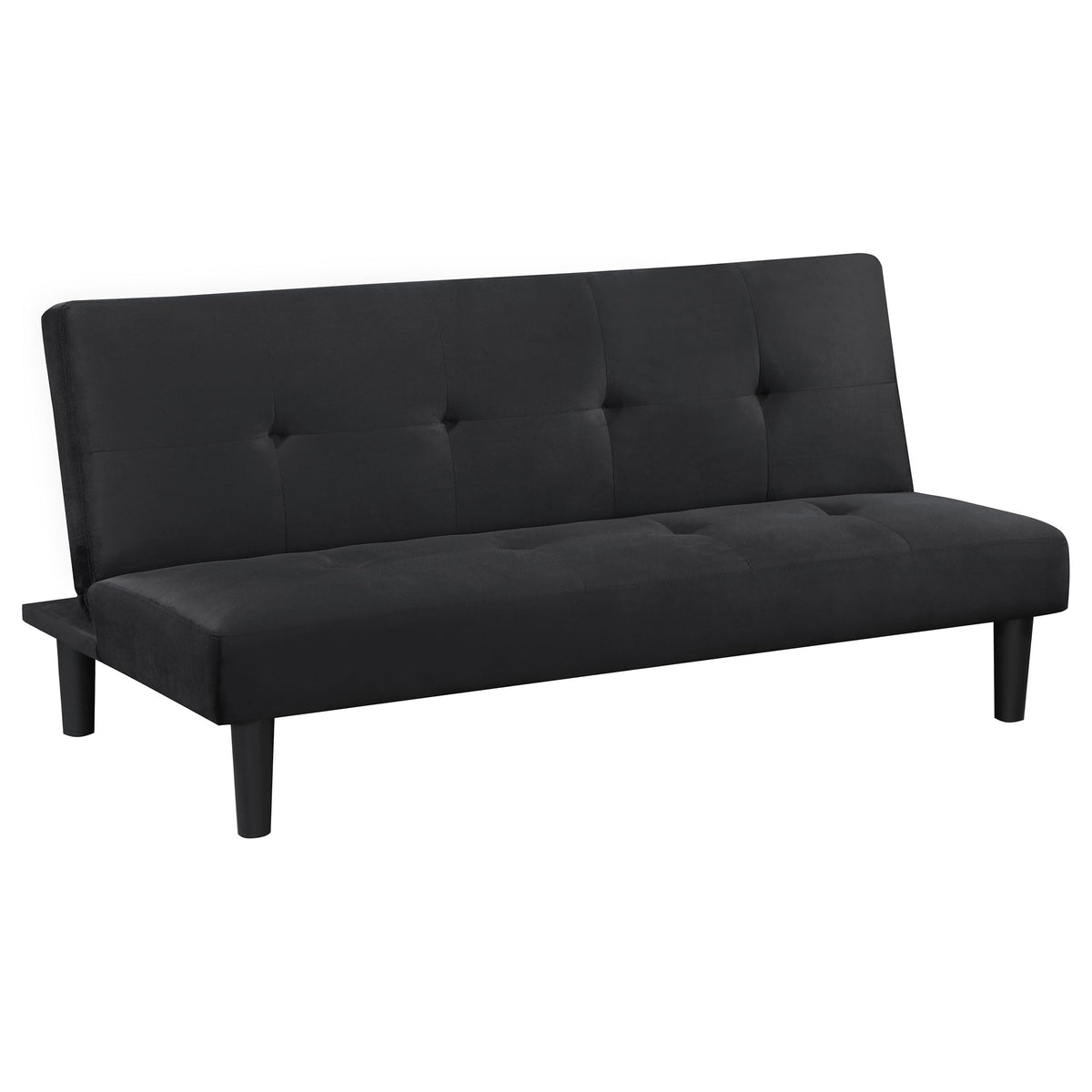 Coaster Home Furnishings Stanford Multipurpose Upholstered Tufted Convertible Sofa Bed Black