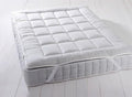 Royal Plush Mattress Topper, King, 2 Inches Hypoallergenic Overfilled Down Alternative Anchor Bands Mattress Topper