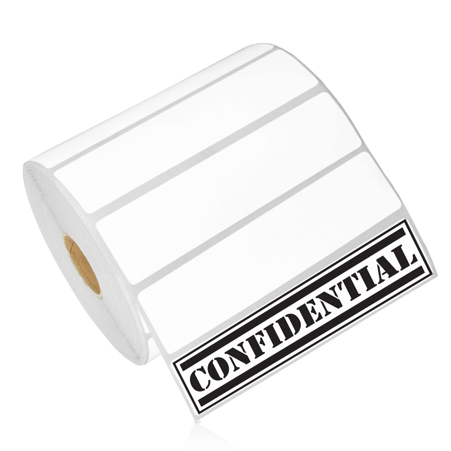 Officesmartlabels - 4' X 1' Direct Thermal Labels - Compatible With Zebra & Rollo Desktop Label Printers And More - 1    Core,