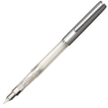 Sailor Highace Neo Clear Beginners Fountain Pen, Steel Nib, Fine, Silver Body (11-0119-219)