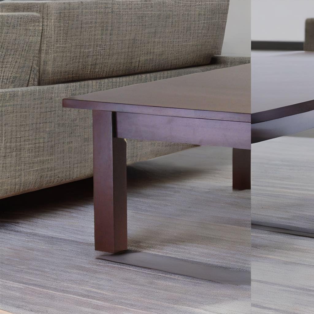 Ergode Wood Parkland High Dining Table - Timeless, Compact, Walnut Finish