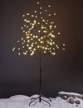 Lightshare Cherry Blossom Tree 5FT 128 LED Lighted Tree for Decoration Inside and Outside, Home Patio Wedding Festival Christmas