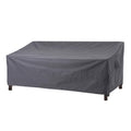 Wj-X3 3-Seater Outdoor Sofa Cover, Heavy Duty Patio Sofa Cover, Outdoor Couch Cover Waterproof, High Wind Resistant Design For Patio Couch Cover, 87W X 37D X 35H, Grey