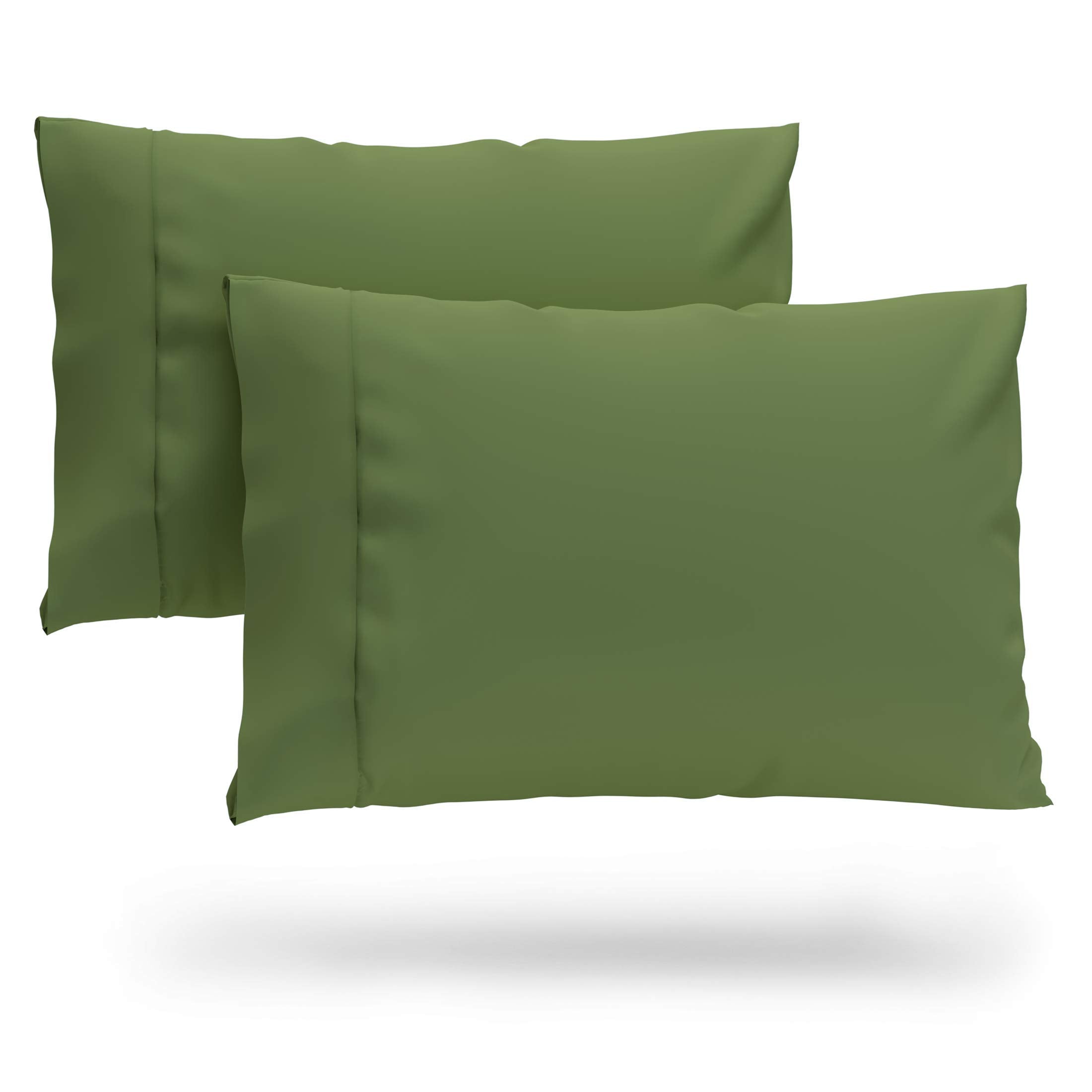 Cosy House Collection Premium Rayon Derived From Bamboo Pillowcase Set Of 2 - Ultra Soft, Cooling & Breathable Bedding (King, Sa