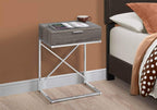 Monarch Specialties ACCENT, END TABLE, NIGHT STAND, TAUPE