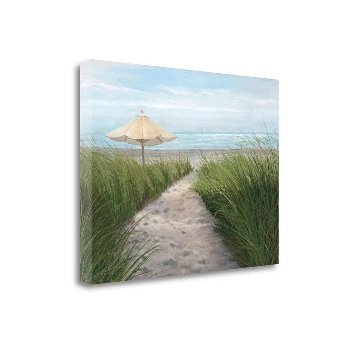 36' Sweet Path to the Beach Giclee Wrap Canvas Wall Art