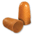 Swingline Rubber Finger Tips, Finger Cots, Small - Size 11, Amber, Finger Protector For Use With Swingline Staples & Swingline S