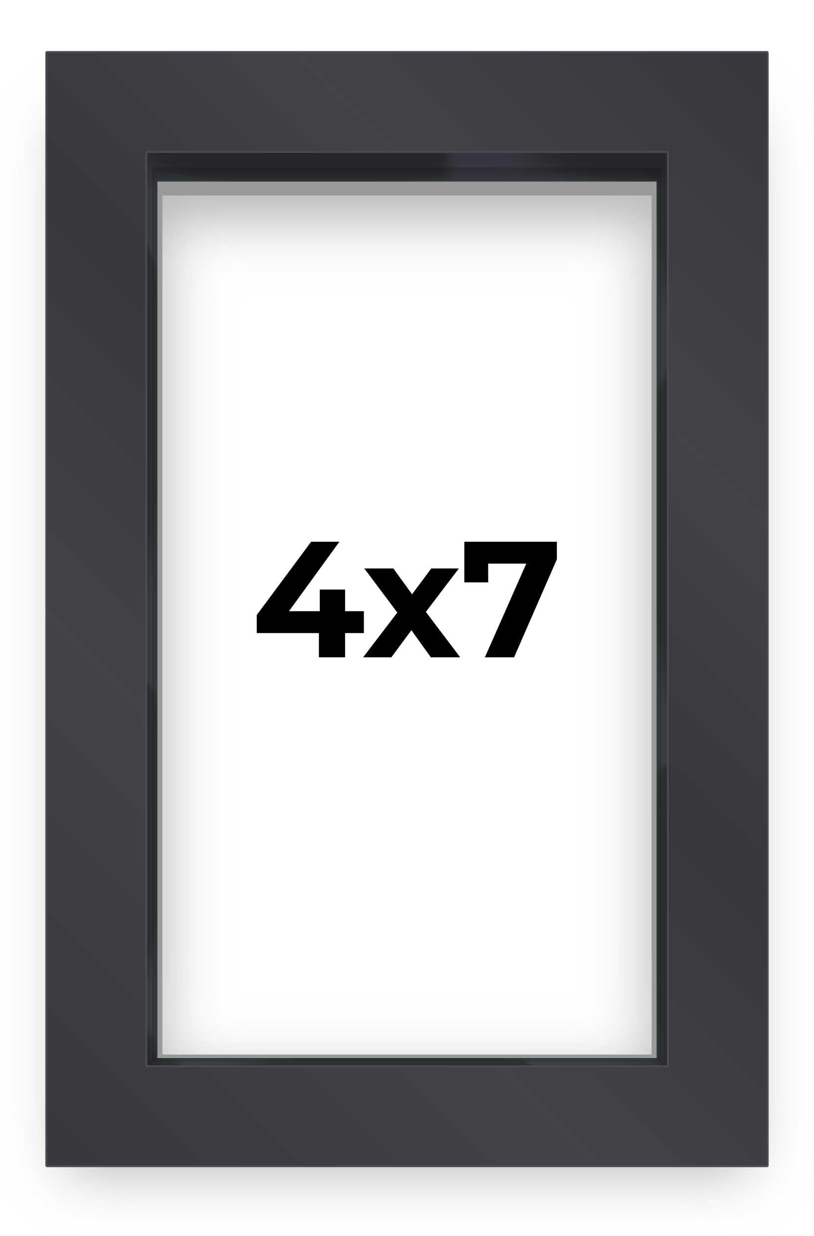 4x7 Shadow Box Frame Frame Black Finish | 1'' Depth of Usable Space| Interior Size 4x7 or 7x4 in| UV Resistant Acrylic, Acid-Fre