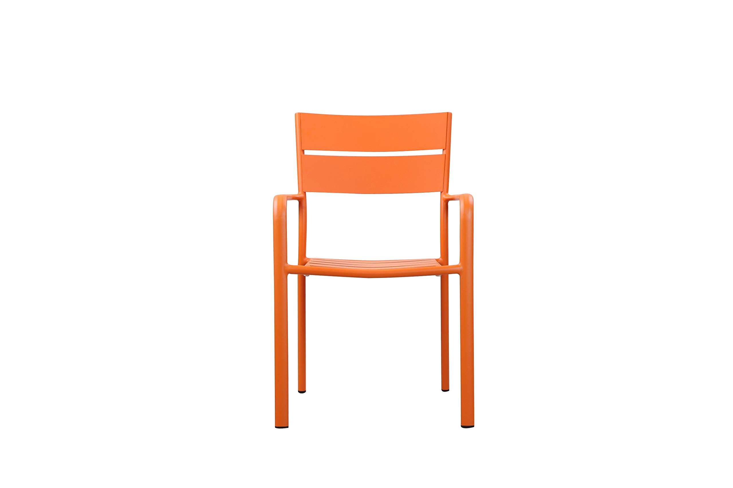 Pangea Home Miami 6Ac Orng Dining Chairs, Orange