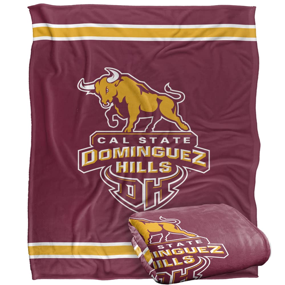 California State University, Dominguez Hills Toros Blanket, 50X60 Primary Logo,Silky Touch Super Soft Throw Blanket 50 x 60