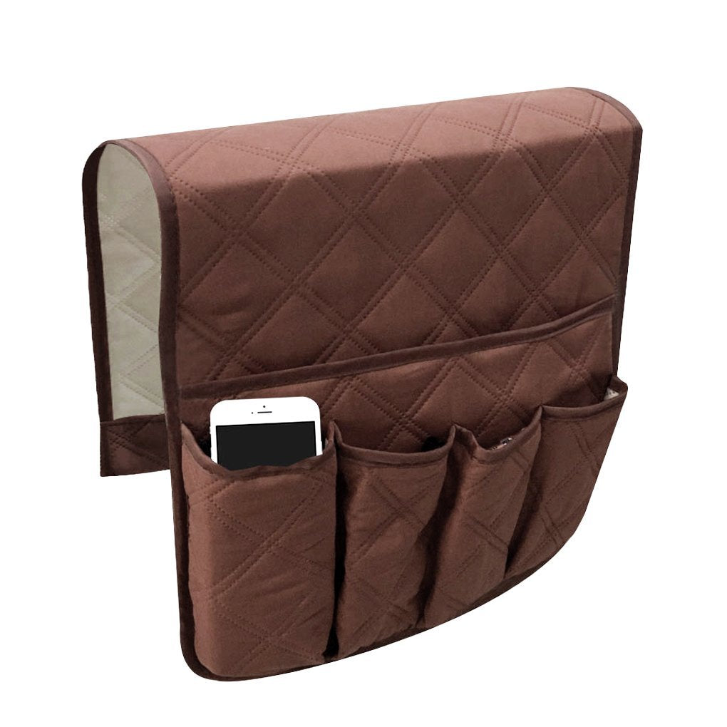 Waterproof Sofa Couch Chair Armrest Organizer Sofa Arm Caddy Tray Tidy Hanging Storage Bag Table Cabinet Pocket for TV Remote Co