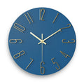 fapugh Wall Clock Battery Powered Wall Clock 12 inch Small Clock Analog Clock Suitable for Home, Office, Bedroom, Kitchen, Class
