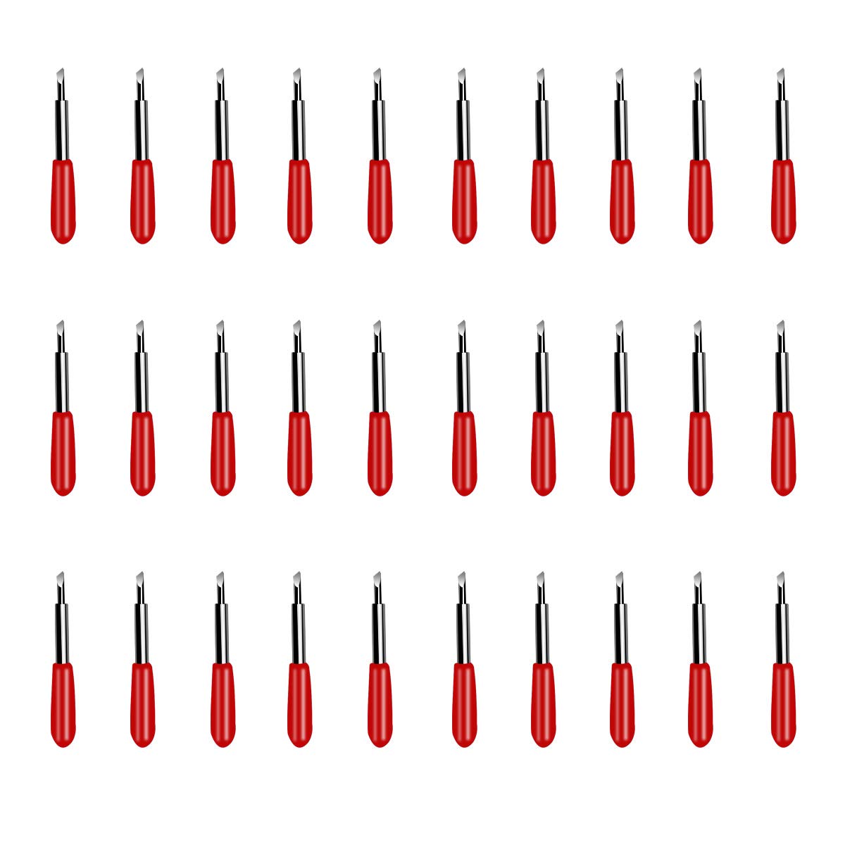 30 Pack Replacement Blades For Explore Air 2 Vinyl Cutting Blade 45 Degree Cutting Plotter Blades Blades For Maker Expression Vi