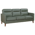 Coaster Jonah Upholstered Track Arm Sofa Green