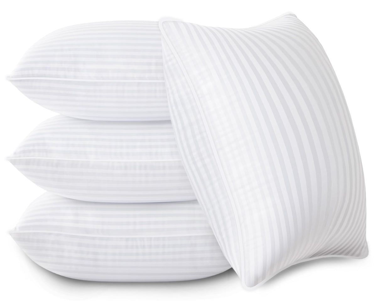 Yettbea 16X16 Throw Pillow Insert Set Of 4,Indoor Decorative Pillow For Couch, Sofa, Bed, Cushion And Sham With Premium Down Alt