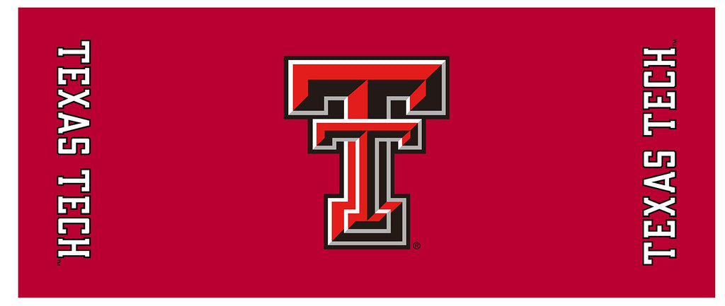 Collegiate Kwik-Covers Rectangle Plastic Table Covers, Bundle Of 2 (Texas Tech University, 6')