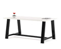 Kfi Midtown Conference Table, 72" W X 30" D X 36"H, Designer White