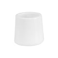 2500 Pk. White Replacement Foot Cap for Plastic Folding Chairs